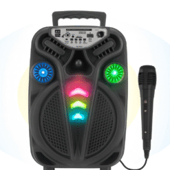 PARLANTE 8 PULGADAS CON MICROFONO OM-832