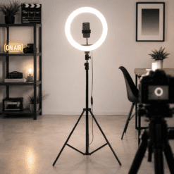 Alternative view of ARO DE LUZ LED 26CM 10 PULGADAS C/TRIPODE DX-260/H-465
