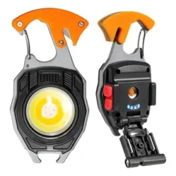 LINTERNA LED MINI RECARGABLE LLAVERO MULTIUSO