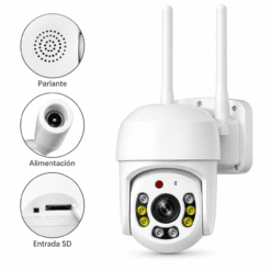 CÁMARA DE SEGURIDAD WIFI EXTERIOR/INTERIOR OM-505/HY-2404/OR-101JK