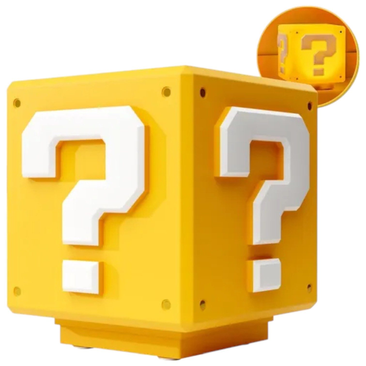 LAMPARA LUZ LED CUBO COIN SOUND