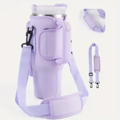 PORTA BOTELLA TERMICO CON CORREA