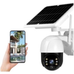 CÁMARA DE SEGURIDAD WIFI EXTERIOR DOMO C/PANEL SOLAR JT-8181XM