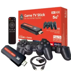 CONSOLA GAME TV STICK 8K ANDROIDTV+GAME