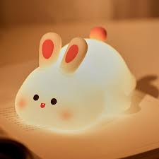 Alternative view of LÁMPARA VELADOR SILICONA RGB CONEJO YH-302