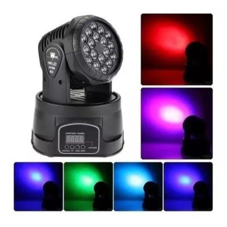 PROTON 18 LED RGB CABEZAL MOVIL MH-018 - Imagen 2