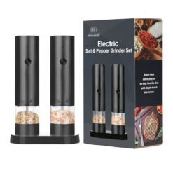 SET SALERO Y PIMENTERO RECARAGBLE HOG0379