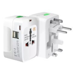 ADAPTADOR INTERNACIONAL COMPLETO USB / TIPO C