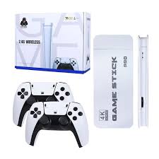 CONSOLA BLANCA 2.4G WIRELESS GAME STICK PRO 4K