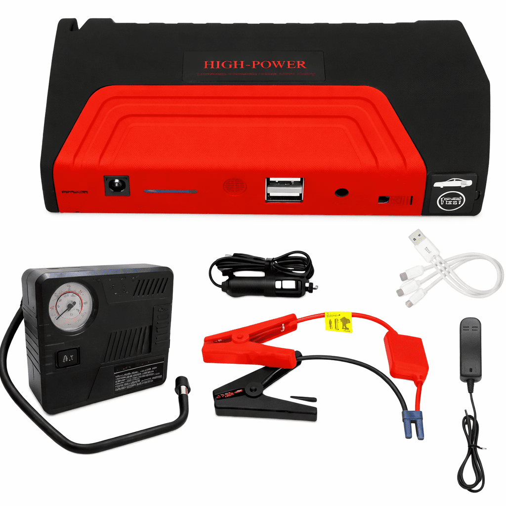 ARRANCADOR DE AUTO Y CARGADOR PORTATIL SD-3506