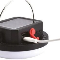 LAMPARA LED CAMPING SOLAR RECARGABLE C/POWER BANK AS-0528S