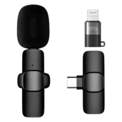 MICRÓFONO CORBATERO INALAMBRICO K9 SIMPLE TIPOC/IPHONE