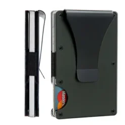 BILLETERA TARJETERO ANTIROBO CLIP H-255