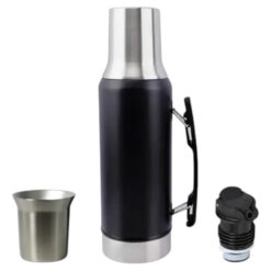 TERMO DE ACERO C/MANIJA Y BOMBILLA 1.3L TH-15B