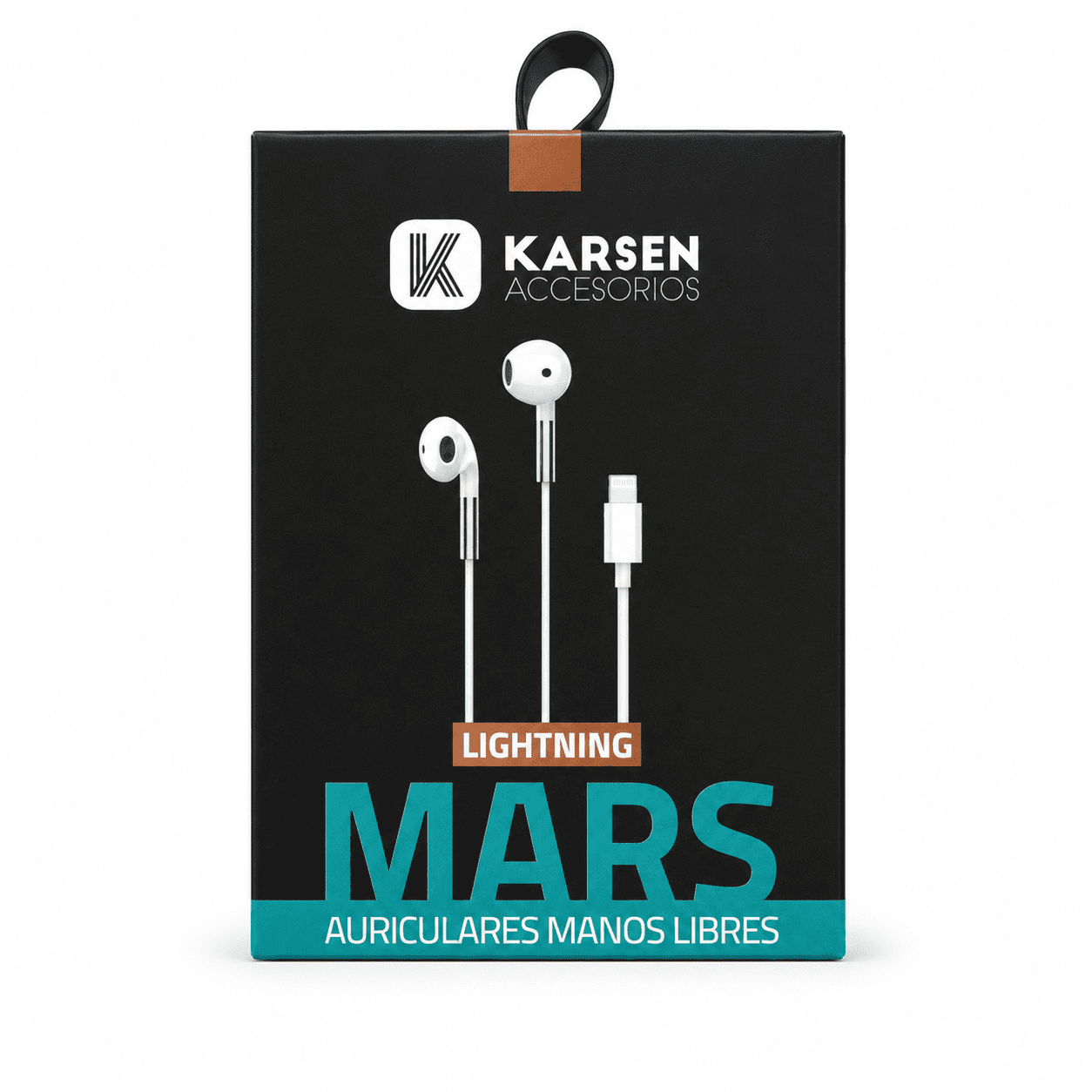 AURICULARES EAR BUDS MARS LIGHTNING 1M BLANCO KARSEN