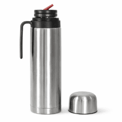 TERMO DE ACERO CON MANIJA 1000ML TH-19GR