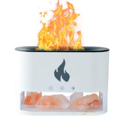 HUMIDIFICADOR FLAME CON PIEDRAS
