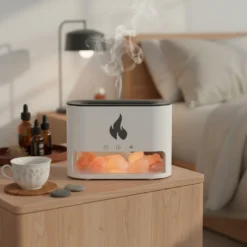 Alternative view of HUMIDIFICADOR FLAME CON PIEDRAS