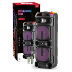 PARLANTE 8 PULGADAS X2 CON MIC GTS-1940