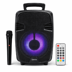 PARLANTE 8 PULGADAS C/ MICROFONO Y CONTROL EARTH SP1146-6A