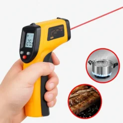 Alternative view of TERMOMETRO DIGITAL LASER INFRARROJO ALTAS TEMPERATURAS AR320