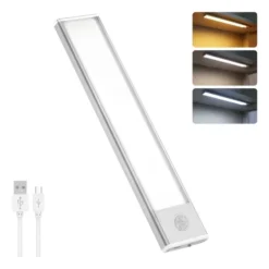 BARRA LUZ LED MAGNETICA RECARGABLE C/SENSOR 20CM H-99