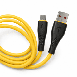 Alternative view of CABLE USB A MICRO USB 6A 1M AMARILLO ADC-030