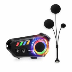 AURICULAR CON MICROFONO PARA CASCO MOTO K06A 0459