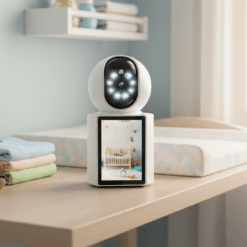 Alternative view of CÁMARA DE SEGURIDAD WIFI INTERIOR C/PANTALLA 0437