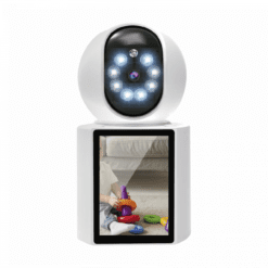 CÁMARA DE SEGURIDAD WIFI INTERIOR C/PANTALLA 0437