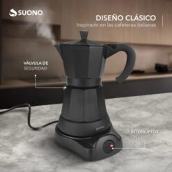 Alternative view of CAFETERA TIPO ITALIANA ELECTRICA 6 TAZAS 224