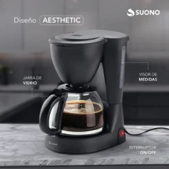 Alternative view of CAFETERA DE FILTRO 600ML 6 POCILLOS 650W 273