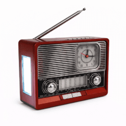 Alternative view of RADIO PORTATIL AM/FM 8 BANDAS VINTAGE RECARGABLE C/LINTERNA KTF-1647