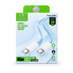 CABLE DE DATOS TIPO C A TIPO C MALLADO 5A RC-5020