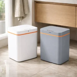 Alternative view of CESTO DE BASURA CON SENSOR JS-1059