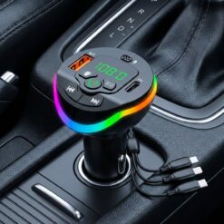 Alternative view of CARGADOR ADAPTADOR AUTO USB A/C C/TRANSMISOR Y CABLE X3 HM124/0275