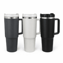 Alternative view of VASO TERMICO CON MANIJA Y SORBETE 1200ML O-87