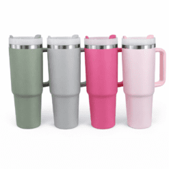 VASO TERMICO CON MANIJA Y SORBETE 1200ML O-87