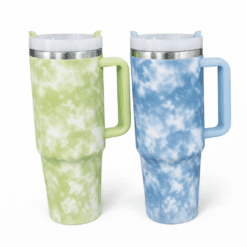 Alternative view of VASO TERMICO CON MANIJA Y SORBETE 1200ML O-81