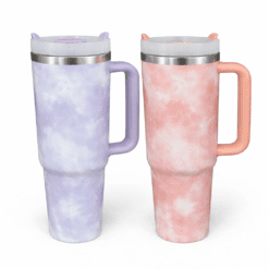 VASO TERMICO CON MANIJA Y SORBETE 1200ML O-81