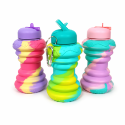 BOTELLA PLASTICA INFANTIL PLEGABLE BT-23