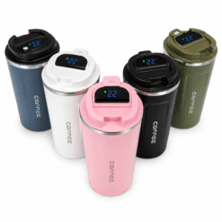 VASO TERMICO COFFEE 500ML C/TERMOMETRO DIGITAL MK-510T