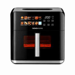 FREIDORA DE AIRE DIGITAL C/VENTANA 8.5L 1700W NH-AF802WIX