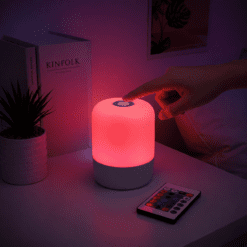 Alternative view of LAMPARA TOUCH RGB C/CONTROL REMOTO HA-8076