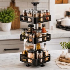Alternative view of ESPECIERO GIRATORIO 360° DE 3 NIVELES PARA COCINA 0662