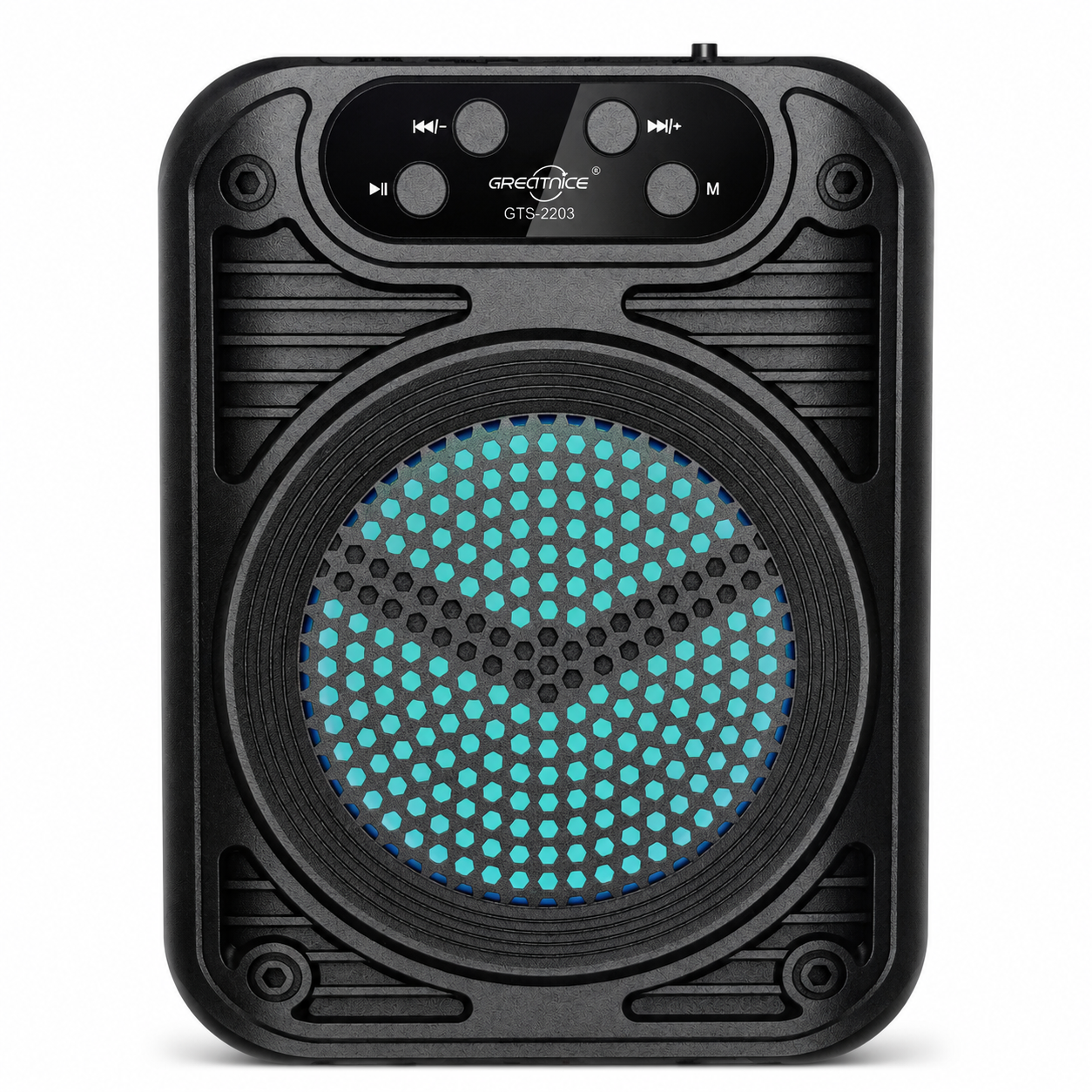 PARLANTE BLUETOOTH 4 PULGADAS C/LUZ GTS-2203