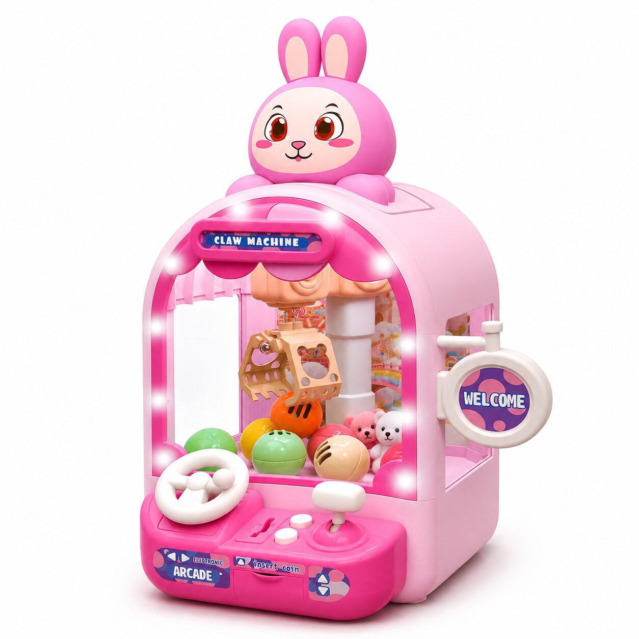 MAQUINA DE PELUCHES C/LUZ Y MUSICA YM1930E/2024-5A - Imagen 3