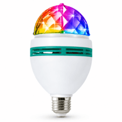 LÁMPARA GIRATORIA RGB BOLICHERA 3W OA-IL525