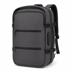 MOCHILA DE VIAJE C/CIERRE DE SEGURIDAD Y BOMBA DE VACÍO
