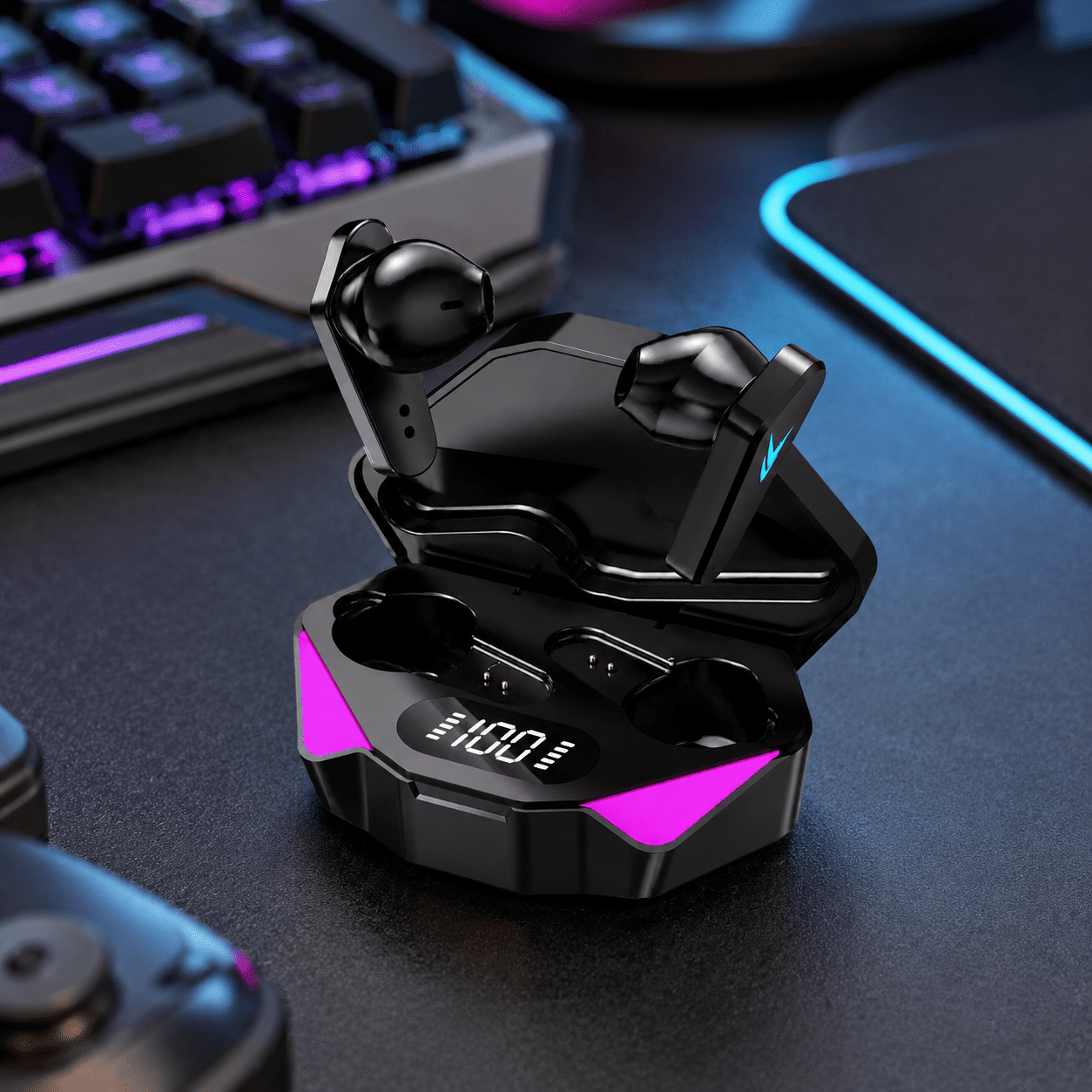 AURICULARES GAMER TWS BLUETOOTH 5.3 X15 - Imagen 2